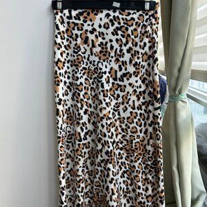 Babaton Leopard Skirt